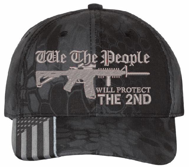 We the People protect the 2nd Embroidered Hat - Powercall Sirens LLC