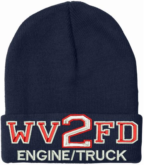 WV2FD Engine/Truck Embroidered Winter Hat – Powercall Sirens LLC