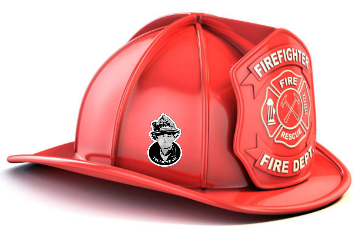 Backdraft Decals You Go We Go Backdraft Steven Customer Decal – Powercall Sirens LLC